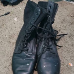 Vietnam army boots.